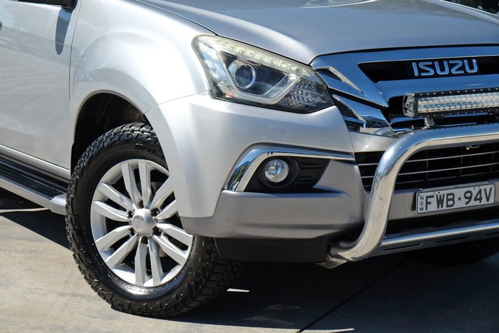 2017 Isuzu MU-X LS-T MY17 4X4 Dual Range Titanium Silver