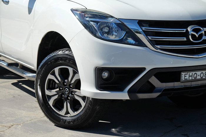 2019 Mazda BT-50 GT UR 4X4 Dual Range Cool White