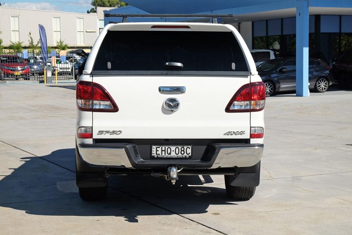 2019 Mazda BT-50 GT UR 4X4 Dual Range Cool White