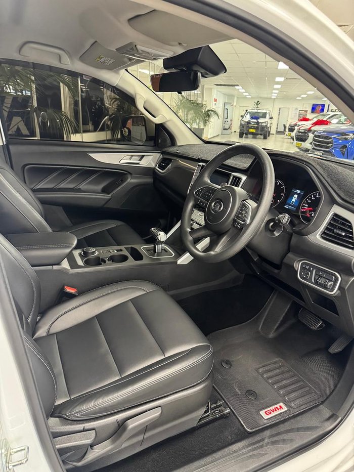 2022 GWM Ute Cannon NPW 4X4 Dual Range Pearl White