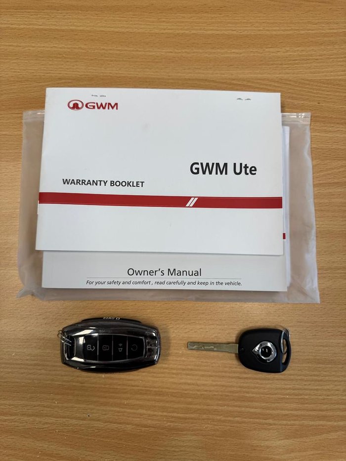 2022 GWM Ute Cannon NPW 4X4 Dual Range Pearl White