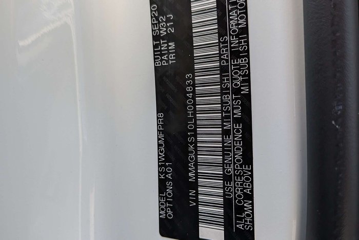 2020 Mitsubishi Pajero Sport GLX