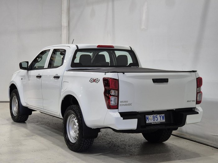 2022 Isuzu D-MAX SX MY22.75 4X4 Dual Range Mineral White