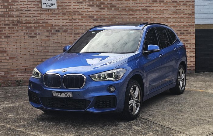 2019 BMW X1 sDrive18d F48 Estoril Blue
