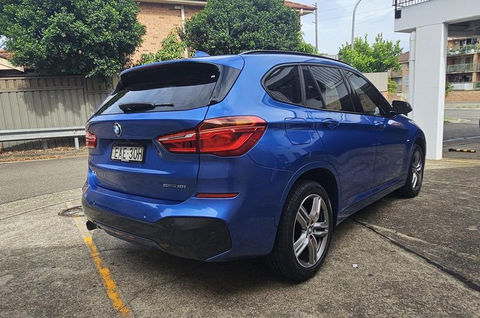 2019 BMW X1 sDrive18d F48 Estoril Blue