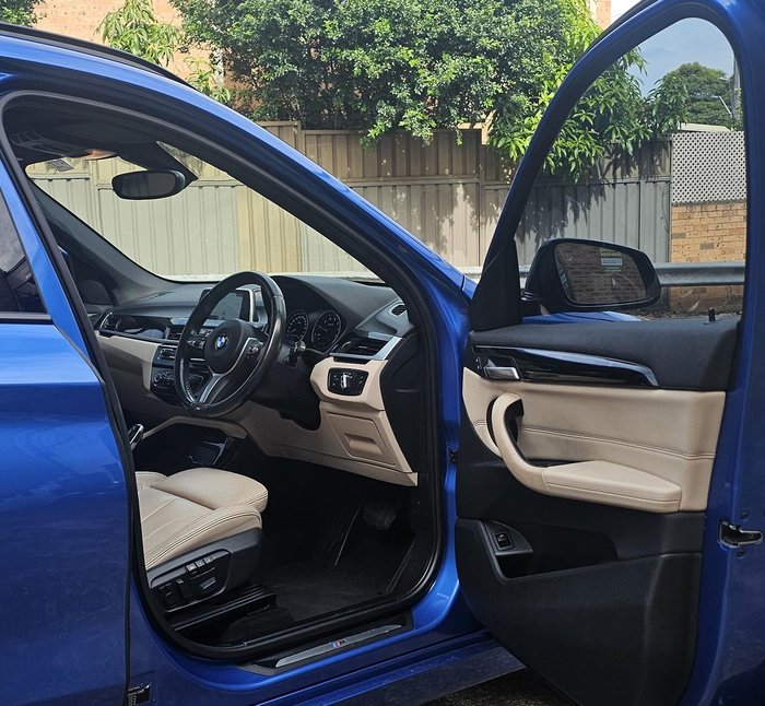 2019 BMW X1 sDrive18d F48 Estoril Blue