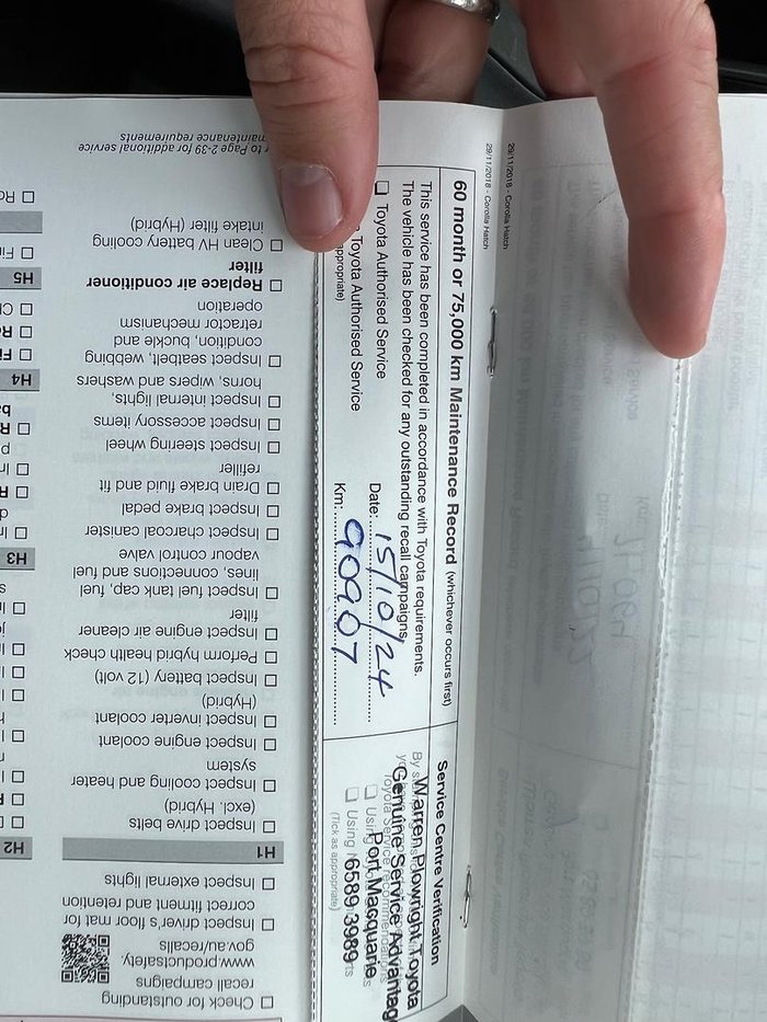 2019 Toyota Corolla Ascent Sport