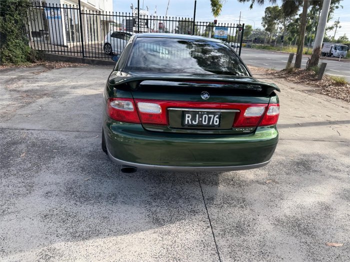 2002 HOLDEN CALAIS VXII GREEN