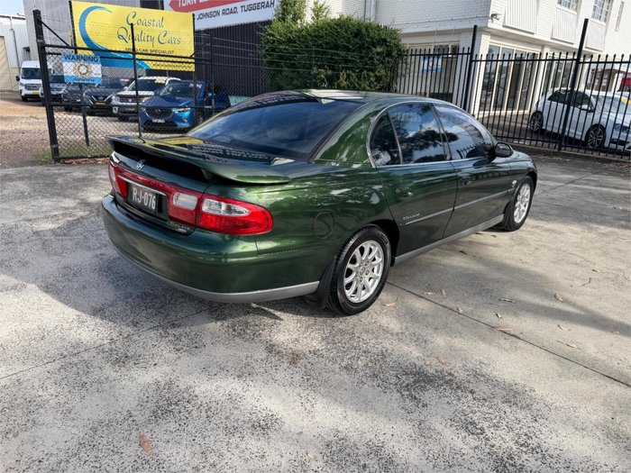 2002 HOLDEN CALAIS VXII GREEN