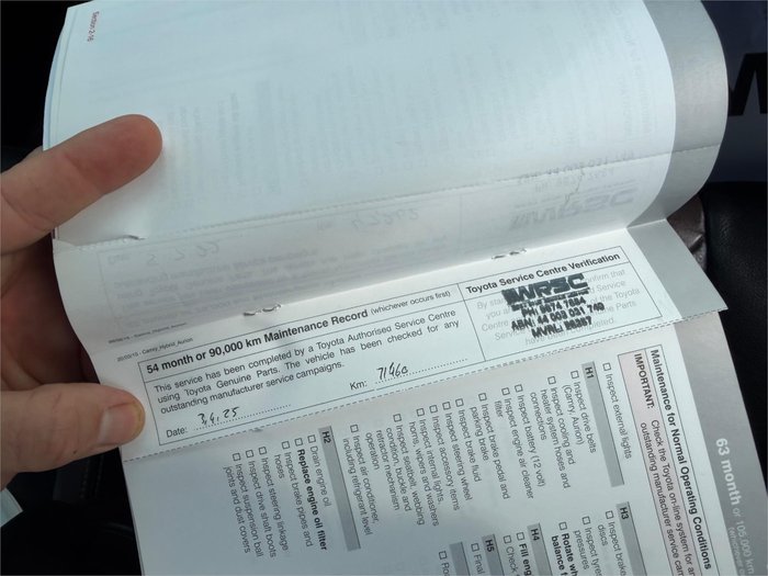 2015 TOYOTA CAMRY ATARA SX