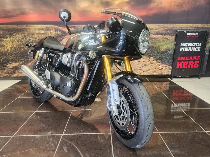 2022 Triumph THRUXTON RS SILVER