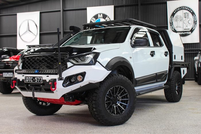 2020 Isuzu D-MAX SX MY21 4X4 Dual Range Mineral White