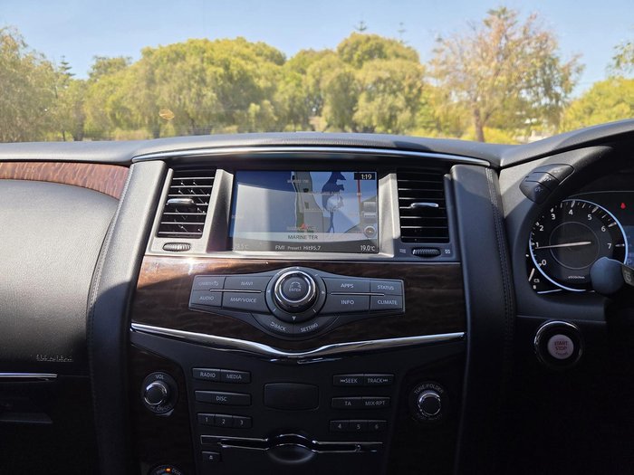 2020 Nissan Patrol Ti-L Y62 Series 5 MY20 4X4 Dual Range Moonstone White