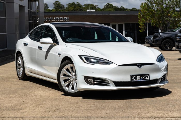 2017 Tesla Model S 90D AWD Pearl White