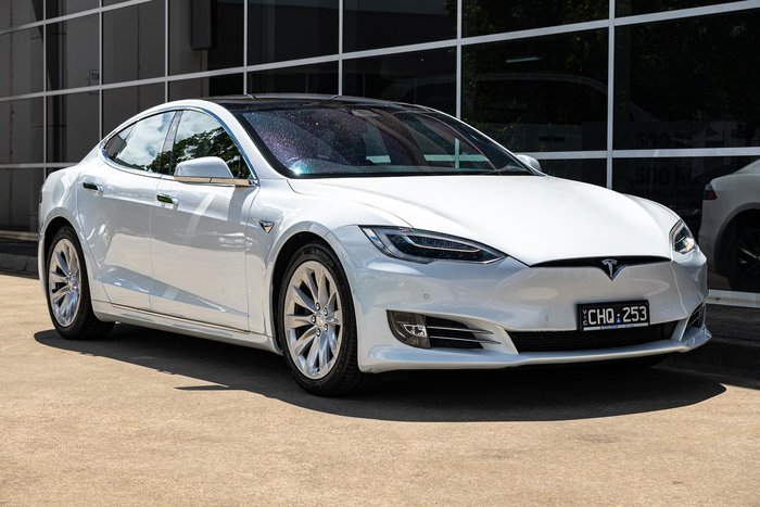 2017 Tesla Model S 90D AWD Pearl White