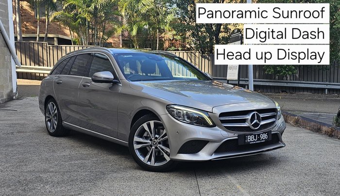 2019 Mercedes-Benz C-Class C200 S205 Selenite Grey