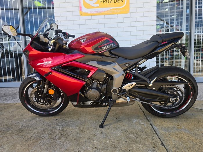 2024 Triumph DAYTONA 660 White