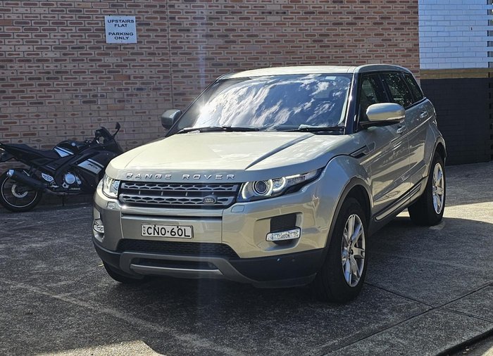2013 Land Rover Range Rover Evoque SD4 Pure L538 MY13 4X4 Constant Ipanema Sand