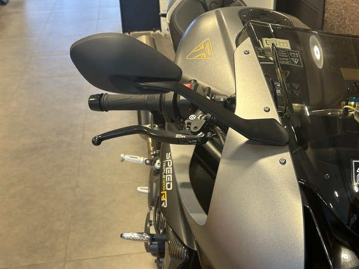 2024 Triumph Speed Triple 1200 RR Breitling Special Edition Speed Triple Silver