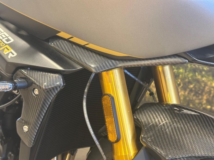 2024 Triumph Speed Triple 1200 RR Breitling Special Edition Speed Triple Silver