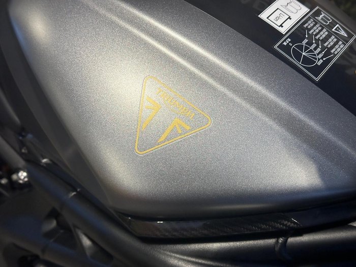 2024 Triumph Speed Triple 1200 RR Breitling Special Edition Speed Triple Silver