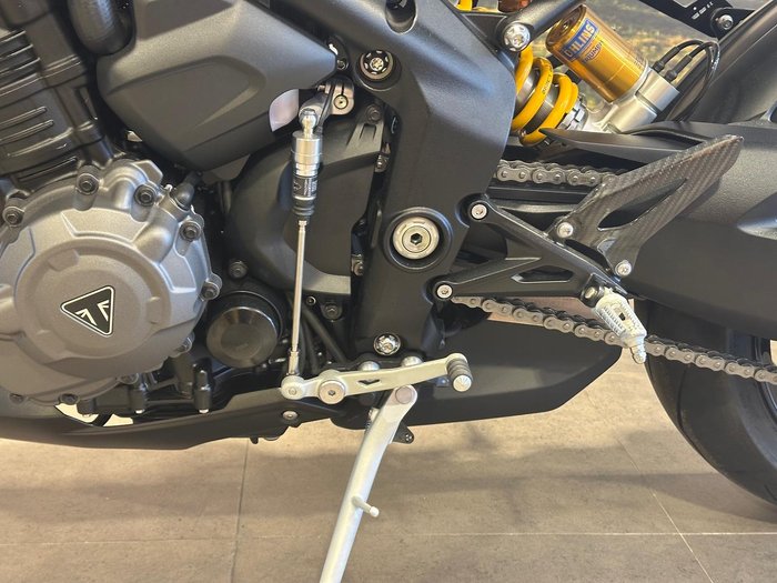 2024 Triumph Speed Triple 1200 RR Breitling Special Edition Speed Triple Silver