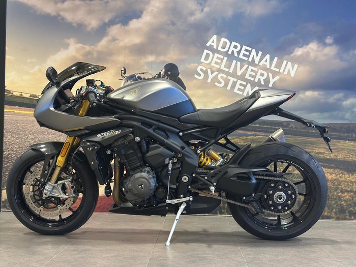 2024 Triumph Speed Triple 1200 RR Breitling Special Edition Speed Triple Silver