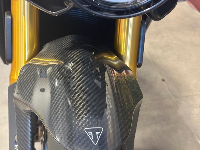 2024 Triumph Speed Triple 1200 RR Breitling Special Edition Speed Triple Silver