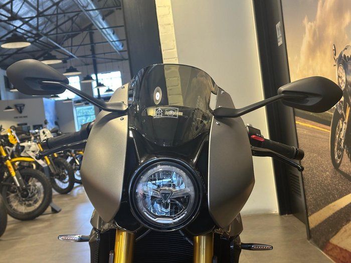 2024 Triumph Speed Triple 1200 RR Breitling Special Edition Speed Triple Silver