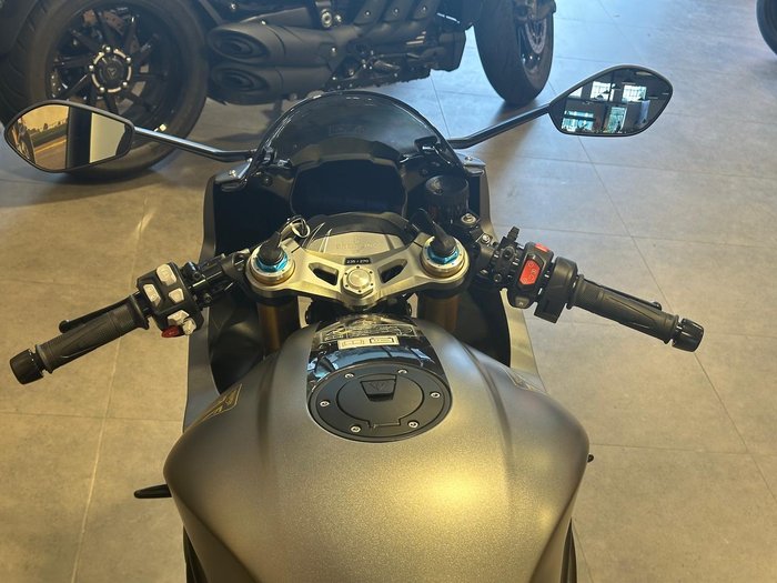 2024 Triumph Speed Triple 1200 RR Breitling Special Edition Speed Triple Silver