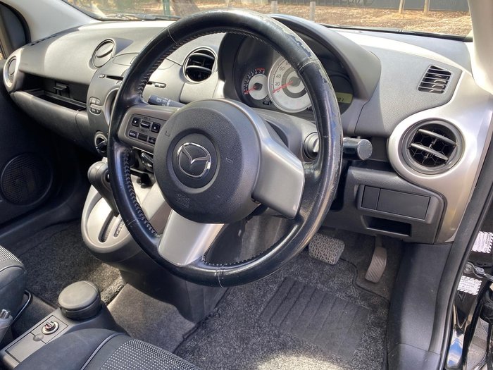 2007 Mazda 2 Genki DE Series 1 Brilliant Black