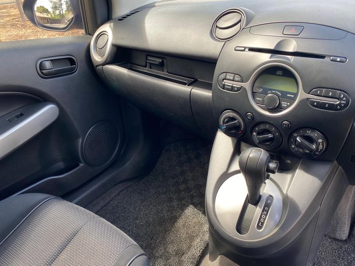 2007 Mazda 2 Genki DE Series 1 Brilliant Black