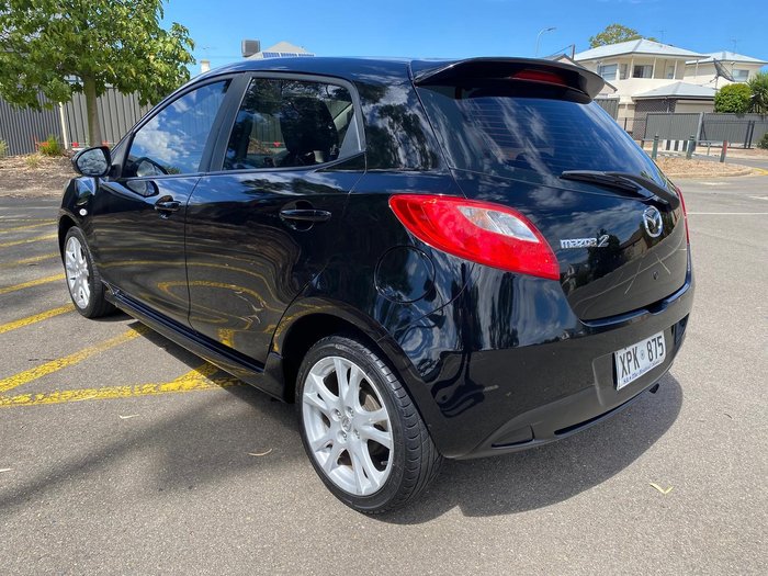 2007 Mazda 2 Genki DE Series 1 Brilliant Black