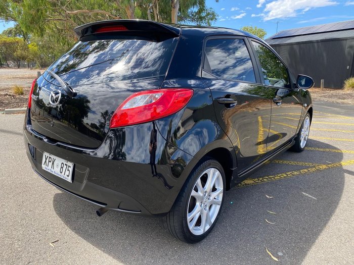 2007 Mazda 2 Genki DE Series 1 Brilliant Black
