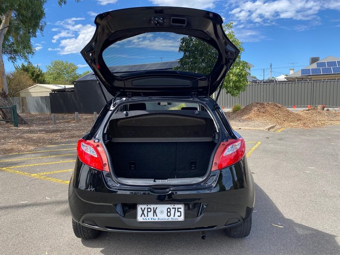 2007 Mazda 2 Genki DE Series 1 Brilliant Black