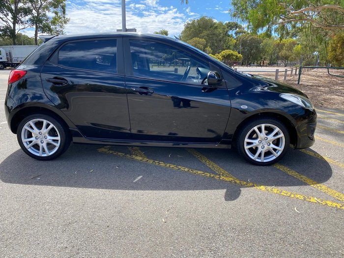 2007 Mazda 2 Genki DE Series 1 Brilliant Black