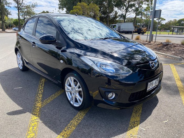 2007 Mazda 2 Genki DE Series 1 Brilliant Black