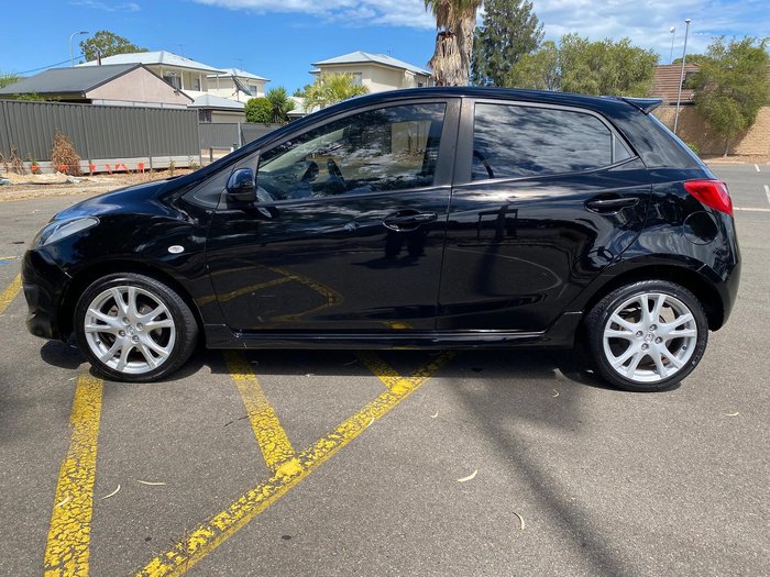 2007 Mazda 2 Genki DE Series 1 Brilliant Black