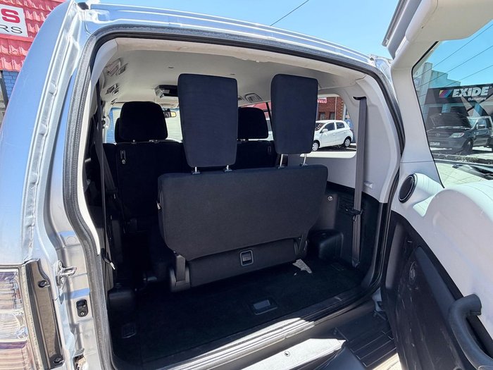 2010 Mitsubishi Pajero Platinum NT MY10 4X4 Cool Silver