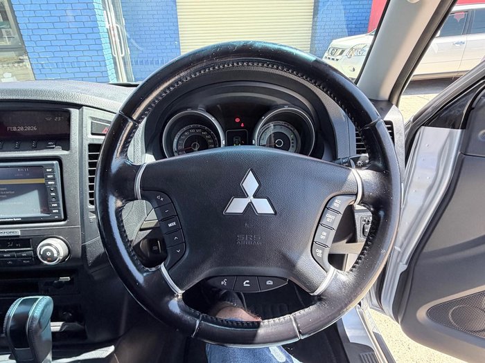 2010 Mitsubishi Pajero Platinum NT MY10 4X4 Cool Silver