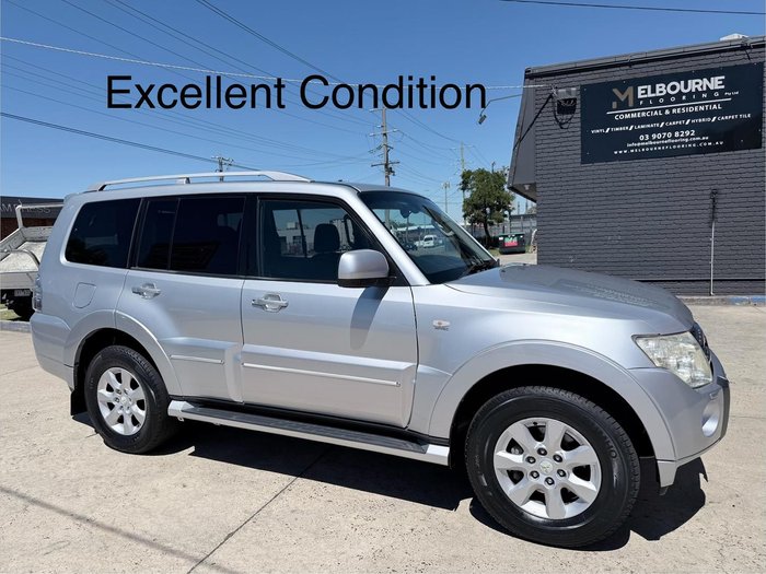 2010 Mitsubishi Pajero Platinum NT MY10 4X4 Cool Silver