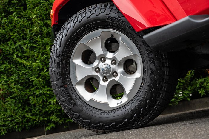 2016 Jeep Wrangler Unlimited Overland JK MY17 4X4 Dual Range Firecracker Red