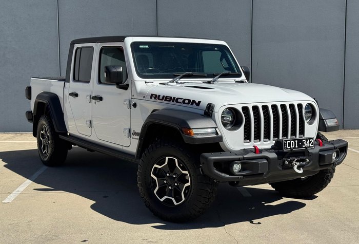 2022 Jeep Gladiator Rubicon JT MY22 4X4 Dual Range Bright White