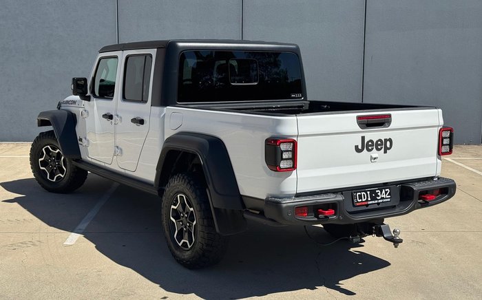 2022 Jeep Gladiator Rubicon JT MY22 4X4 Dual Range Bright White