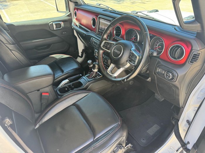 2022 Jeep Gladiator Rubicon JT MY22 4X4 Dual Range Bright White