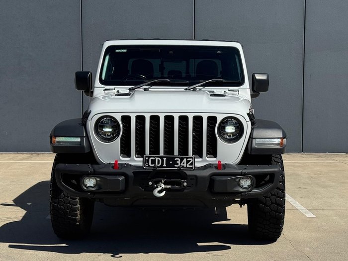 2022 Jeep Gladiator Rubicon JT MY22 4X4 Dual Range Bright White