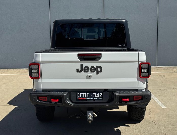 2022 Jeep Gladiator Rubicon JT MY22 4X4 Dual Range Bright White