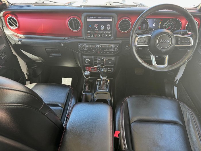 2022 Jeep Gladiator Rubicon JT MY22 4X4 Dual Range Bright White