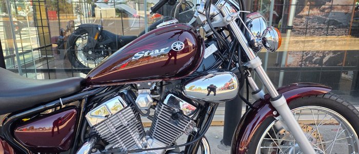 2007 Yamaha XV250 (VIRAGO VX250S, VX250R) MAROON