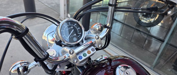 2007 Yamaha XV250 (VIRAGO VX250S, VX250R) MAROON